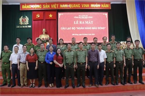 Công an tỉnh Đắk Nông ra mắt Câu lạc bộ “Ngân hàng máu sống”