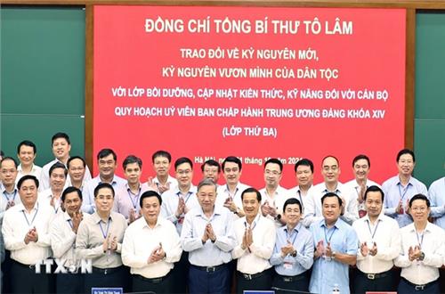 Nội dung chuyên đề của Tổng Bí thư Tô Lâm về Kỷ nguyên mới, kỷ nguyên vươn mình