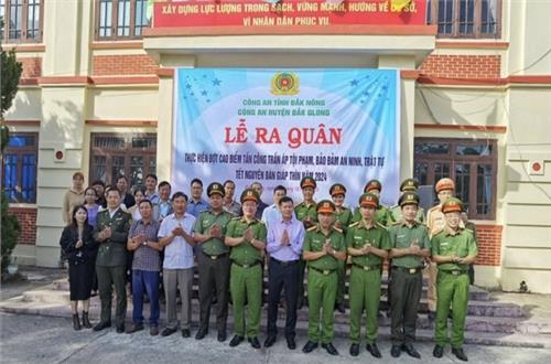 Đắk Nông: Công an huyện Đắk Glong đạt nhiều kết quả nổi bật sau những tuần đầu cao điểm