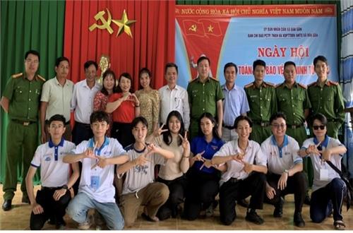 Lan tỏa Ngày hội Toàn dân tham gia bảo vệ an ninh Tổ quốc tại xã Đắk Gằn 