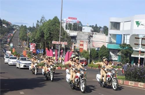 Công an Đắk Nông quyết tâm bảo đảm an ninh, trật tự phục vụ Nhân dân trong dịp nghỉ Lễ 30/4 - 1/5 