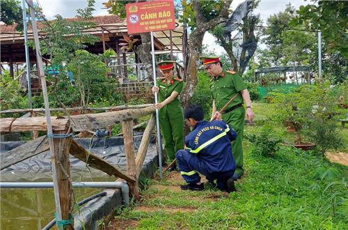 Công an tỉnh Đắk Nông tăng cường các giải pháp phòng, chống tai nạn đuối nước