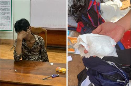 Phòng CSĐT tội phạm về ma túy Công an tỉnh Đắk Nông bắt quả tang đối tượng tàng trữ trái phép gần 100g ma túy các loại