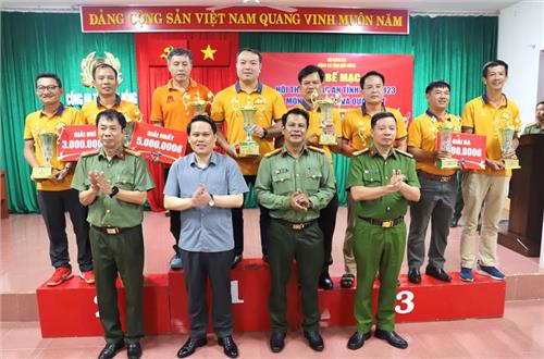 Sôi nổi Hội thao chào mừng kỷ niệm 20 năm thành lập Công an tỉnh Đắk Nông