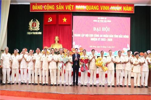 Đại hội thành lập Hội Cựu CAND tỉnh Đắk Nông, nhiệm kỳ 2023 – 2028