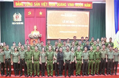 Sôi nổi hội thi bắn súng quân dụng Công an tỉnh Đắk Nông năm 2023