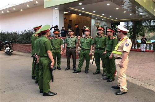 Đảm bảo an ninh, trật tự chuỗi các hoạt động Cuộc thi Hoa hậu doanh nhân toàn cầu năm 2023 tại tỉnh Đắk Nông.