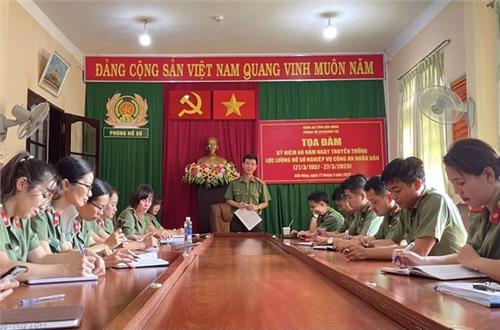 PHÒNG HỒ SƠ NGHIỆP VỤ CÔNG AN TỈNH ĐĂK NÔNG TỔ CHỨC CÁC HOẠT ĐỘNG KỶ NIỆM 66 NĂM NGÀY TRUYỀN THỐNG LỰC LƯỢNG HỒ SƠ NGHIỆP VỤ CAND (27/3/1957 - 27/3/2023)