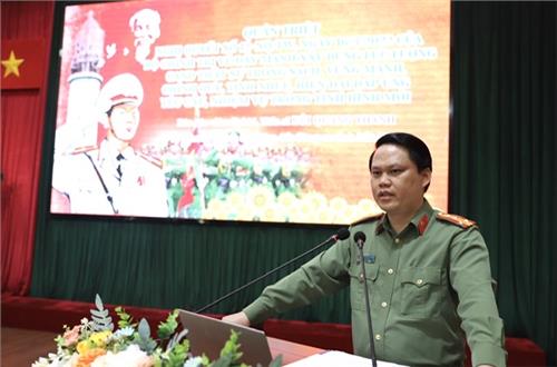 Đảng uỷ Công an Đắk Nông quán triệt Nghị quyết số 12 -NQ/TW của Bộ Chính trị tới cán bộ chủ chốt