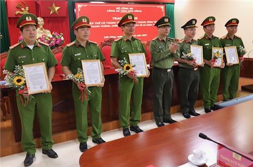 11 đơn vị thuộc Công an tỉnh Đắk Nông được Bộ Công an khen thưởng trong đợt cao điểm 