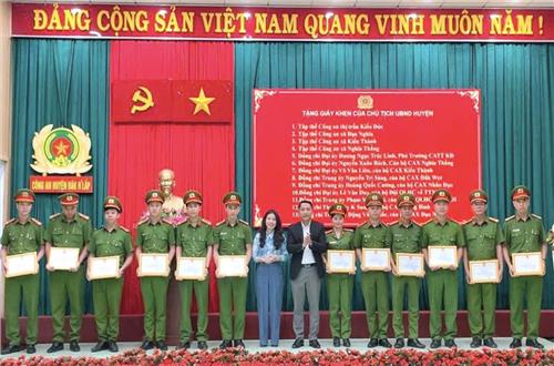 Công an huyện Đắk R’lấp tổng kết công tác công an năm 2024