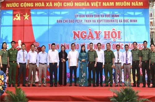 Đắk Nông: Lan tỏa Ngày hội toàn dân bảo vệ ANTQ năm 2023 ở xã Đức Minh