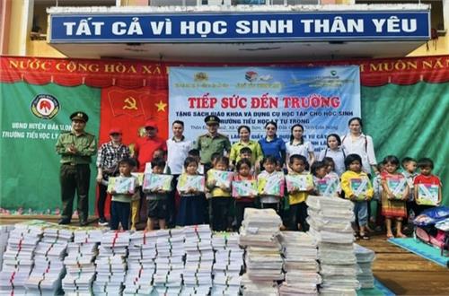 Phòng An ninh nội địa Công an tỉnh Đắk Nông tích cực tham gia các hoạt động xã hội từ thiện 