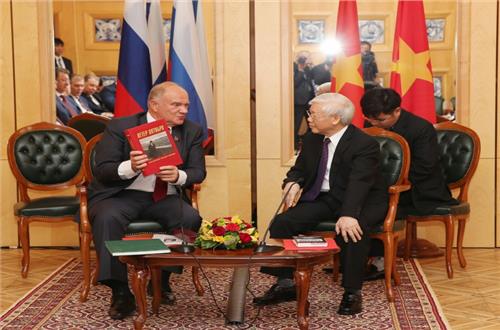 Lãnh đạo Đảng Cộng sản LB Nga: Tổng Bí thư Nguyễn Phú Trọng là một nhà yêu nước vĩ đại