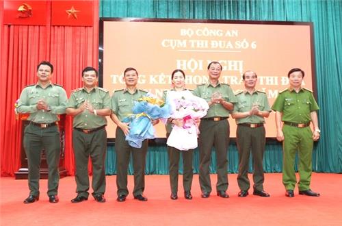 Công an Đắk Nông được Cụm thi đua số 6 suy tôn đề nghị tặng Cờ thi đua của Chính phủ