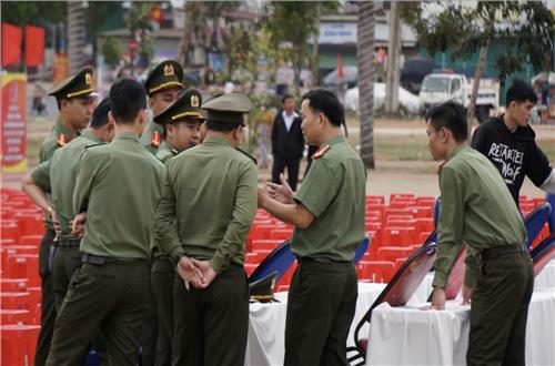 Công an Đắk Nông bảo vệ tuyệt đối an ninh, an toàn  Lễ kỷ niệm 50 năm Ngày giải phóng Đức Lập 