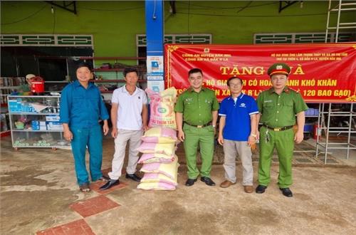 Lực lượng Công an xã Đắk R’la, huyện Đắk Mil đẩy mạnh công tác tuyên truyền, phổ biến, giáo dục pháp luật cho người dân