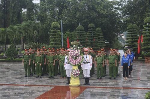 Phòng Cảnh sát cơ động, Công an Đắk Nông tổ chức các hoạt động kỷ niệm 77 năm Ngày Thương binh – Liệt sỹ