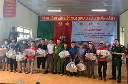 Tuyên truyền phòng, chống ma túy, vận động giao nộp vũ khí, vật liệu nổ, công cụ hỗ trợ tại xã Đắk Ngo, huyện Tuy Đức