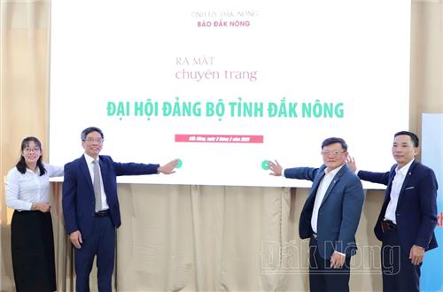 Báo chí tỉnh Đắk Nông gắn tuyên truyền đại hội đảng với bảo vệ nền tảng tư tưởng của Đảng