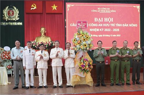 Đại hội Câu lạc bộ Công an hưu trí tỉnh Đắk Nông, nhiệm kỳ 2022-2025