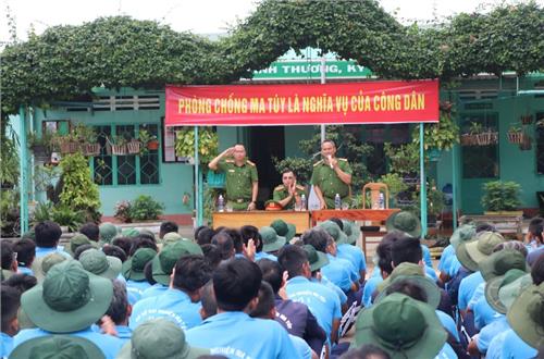 Tuyên truyền về phòng, chống ma túy cho học viên  tại Cơ sở cai nghiện ma túy tỉnh Đắk Nông