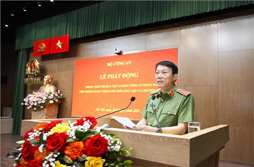 Lực lượng Công an nhân dân tiên phong đi đầu trong đổi mới sáng tạo và chuyển đổi số