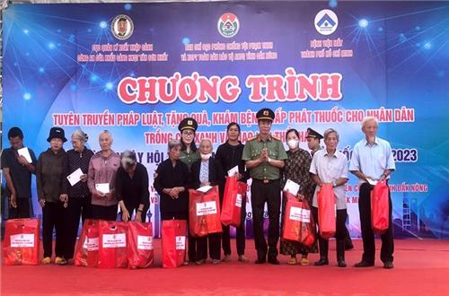Thiết thực các hoạt động tại Ngày hội toàn dân bảo vệ ANTQ năm 2023 ở Đắk Nông
