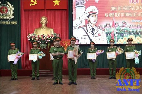 Công an Đắk Nông tổ chức Hội thi công tác nghiệp vụ cơ bản và xử lý tình huống ANTT trong lực lượng Công an xã