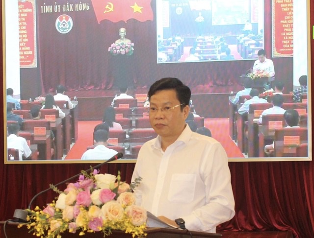 Đắk Nông: Tổ chức Hội nghị sinh hoạt nội dung tác phẩm của Tổng Bí thư Nguyễn Phú Trọng